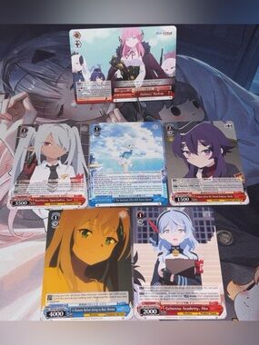 Blue Archive Weiss Schwarz card lot